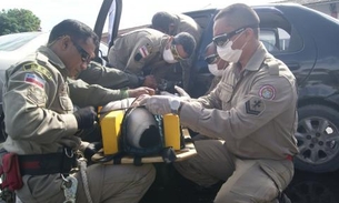 Salvamento e resgate aéreo marcam início da operação do helicóptero