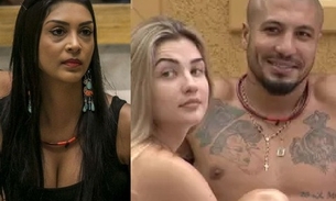  BBB15: Amanda ataca novamente e usa fio-dental para provocar Fernando
