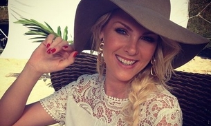 Após pesar 104 quilos na gravidez, Ana Hickmann recupera boa forma