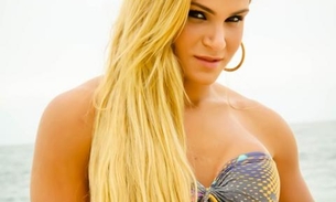 Bianca Salgueiro mostra curvas generosas em revista americana