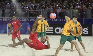 Brasil busca no Taiti o 14º título mundial de futebol de areia