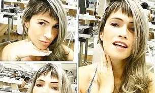 Após mudar o visual, Fani se arrepende: 'Não é que também estou preferindo antes?'