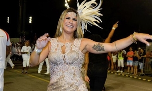 Ex- Malandrinha Elen Pinheiro mostra beleza e muito samba no pé em ensaio técnico