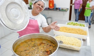 Cozinhas comunitárias oferecem mais de 1,8 mil refeições gratuitas por dia