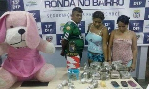 Ursinho era usado como esconderijo de maconha