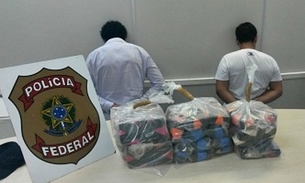 PF apreende 110 kg de cocaína em posto de gasolina na Zona Leste