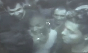 Câmera mostra momento em que elevador despenca 