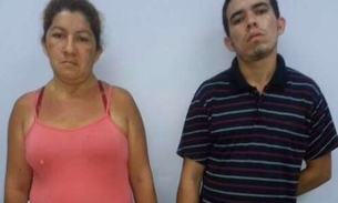 Mãe e filho são presos por tráfico