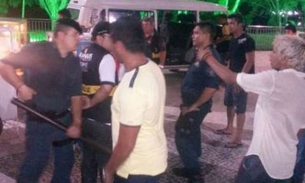 Prefeitura faz retirada de vendedores de pipoca