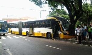 Manaustrans dá outra versão para acidente com articulado