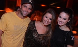 Henri Castelli, Stefany Brito e Kayky curtem festa com famosos