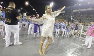 Ellen Rocche, Patati Patata e Falamansa  no ensaio técnico da Rosas de Ouro