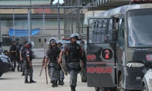 Detentos transportados em caminhão tentam fugir no Boulevard Álvaro Maia