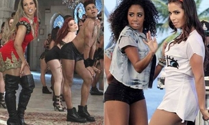 Rivais, Anitta e Valesca dividem o palco 