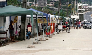Comércio irregular é desmontado na zona Norte de Manaus