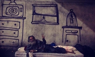 Artista realiza na pintura sonhos dos pobres 