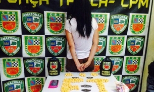 Menor é detida com 1 kg de cocaína por policiais da Força Tática 