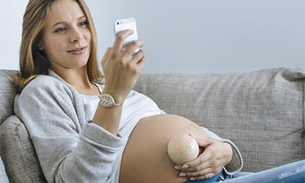 Acessório capta batimento do coração do bebê