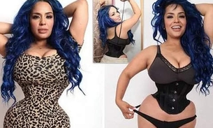 Jovem realiza o sonho de ter a cintura de desenho animado