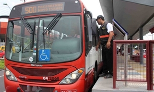 Ônibus articulados começam a trafegar na linha azul nesta terça-feira