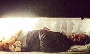 Em mensagem na web, Alexandre Nero agradece sucessos de Império com foto macabra