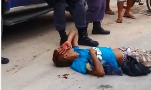 Ex-presidiário leva uma surra no Nova Vitória ao tentar roubar morador