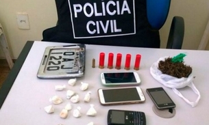 Em Nova Olinda, polícia prende família envolvida com o tráfico