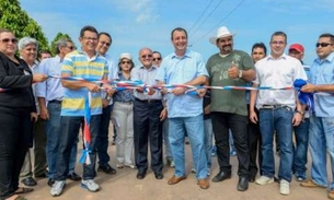 Governador inaugura vicinal do Samaúma que beneficia 10 mil famílias