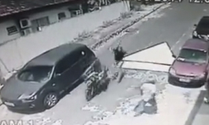 VÍDEO: Assaltante primeiro atirou em sargento e depois leva bolsa