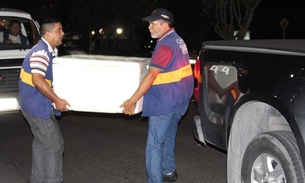 Prefeitura apreende mercadorias irregulares na Ponta Negra