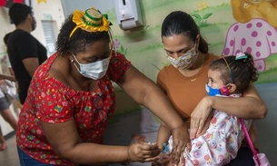Vacinação de crianças contra influenza mobiliza 133 pontos de Manaus
