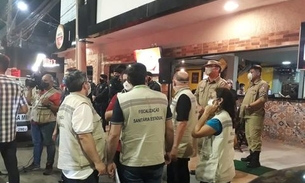 Fiscalização fecha 17 bares com funcionamento irregular em Manaus