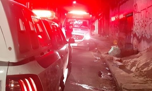 Sangrando, homem pede socorro a viatura no Centro de Manaus 