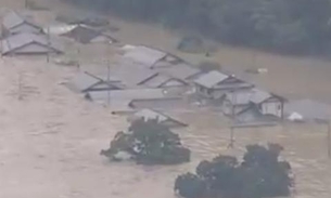 Tempestade e deslizamentos fazem 75 mil abandonarem casas no Japão