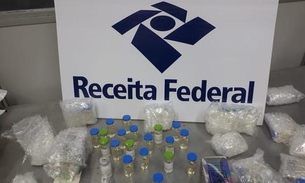 Fiscalização da Receita Federal apreende hormônios no aeroporto de Manaus