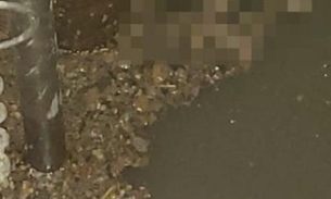 Corpo de bebê é encontrado em esgoto