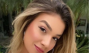 Irmã de Luan Santana assume namoro com jogador do Palmeiras