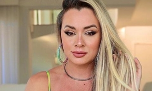 Juju Salimeni chama atenção ao posar de ladinho mostrando bumbum gigante