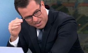 Ao vivo, Rodrigo Bocardi erra conta de multiplicação e é zoado na web: 'novo ministro da economia'