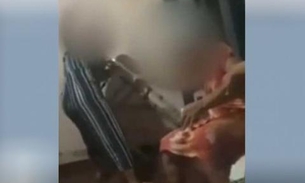 Vídeo mostra idosa de 90 anos sendo agredida pela própria neta 