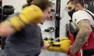 Whindersson Nunes viraliza treinando boxe e internautas piram com memes