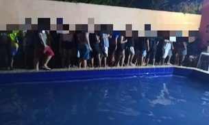 Polícia encerra festa clandestina com adolescentes alcoolizados no Amazonas