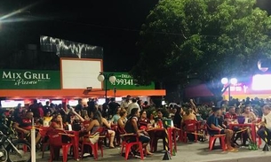 Manauara ignora o coronavírus e curte FLAxFLU com muita aglomeração