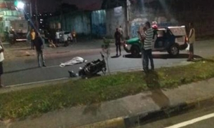 Jovem morre ao ser lançada de motocicleta em acidente em avenida de Manaus