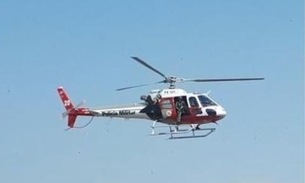 Policial cai de helicóptero durante treinamento 