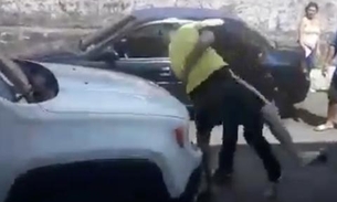Oficial de Justiça é agredido a socos por advogado ao tentar confiscar carro em Manaus