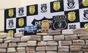 Drogas avaliadas em meio milhão de reais são apreendidas em Manaus