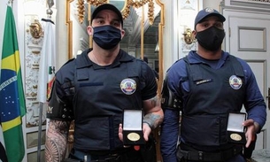 Guardas ofendidos por desembargador sem máscara ganham medalha