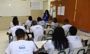 Sesc abre 55 vagas gratuitas para Educação de Jovens e Adultos em Manaus 