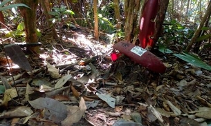 Polícia encontra área usada para desmanche de motocicletas roubadas em Manaus 